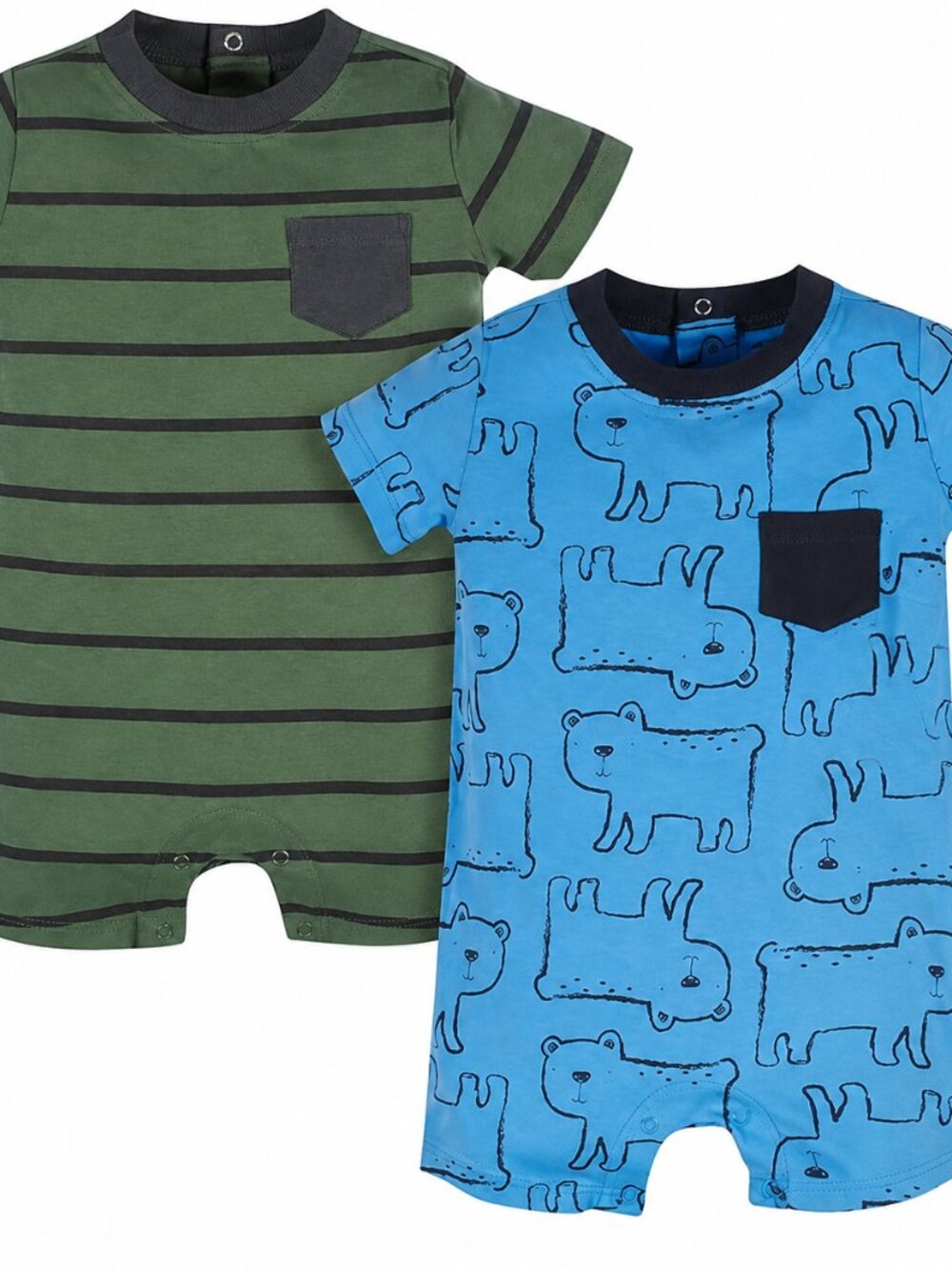 Onesies Brand Baby Boys' 2-pack Romper